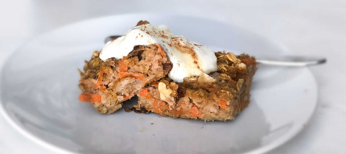 Carrot Cake Baked Oatmeal