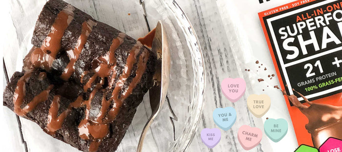 Double Chocolate Brownies For Two