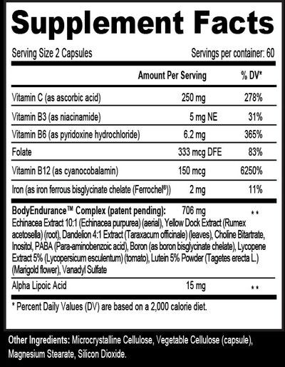 EPO-Boost Natural Blood Builder & EPO Stimulator (Single Bottle)