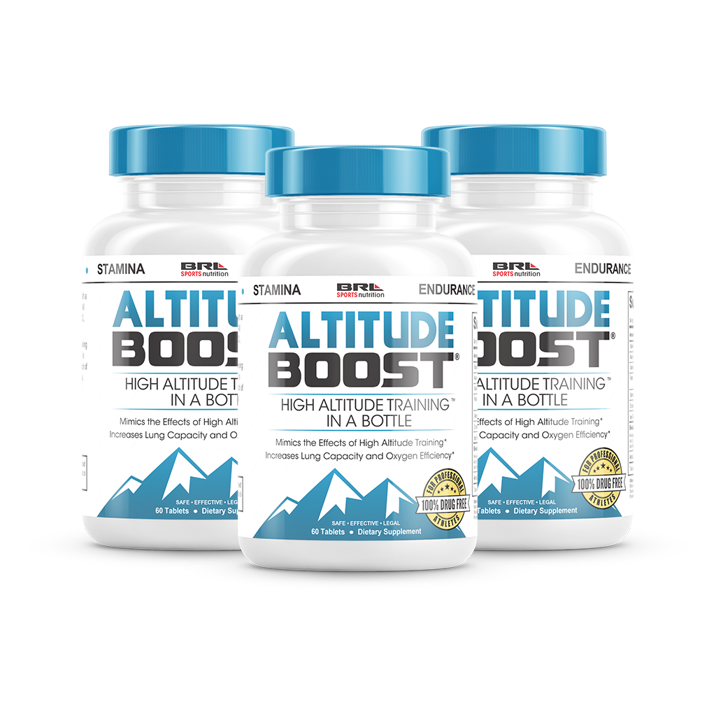 Altitude Boost – High Altitude Training in a Bottle (3 Pack)