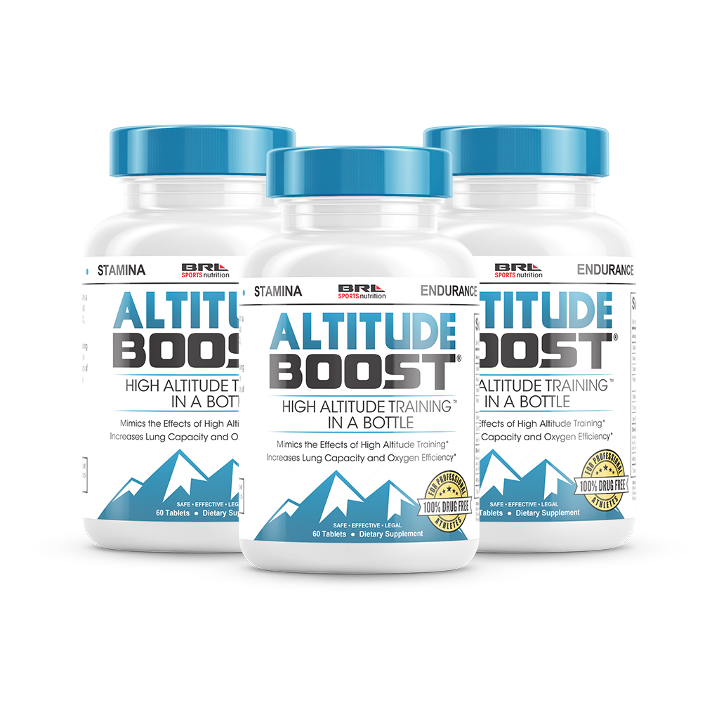Altitude Boost – High Altitude Training in a Bottle (3 Pack)