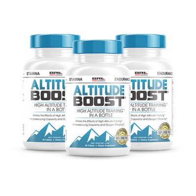 Altitude Boost – High Altitude Training in a Bottle (3 Pack)