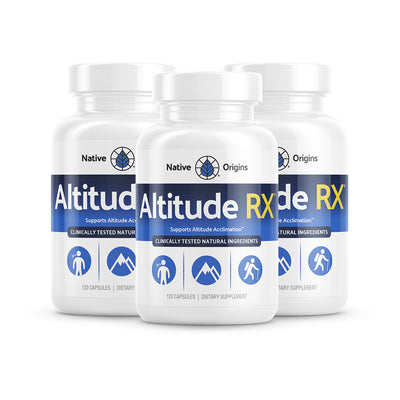 3 pack Altitude RX Bottles