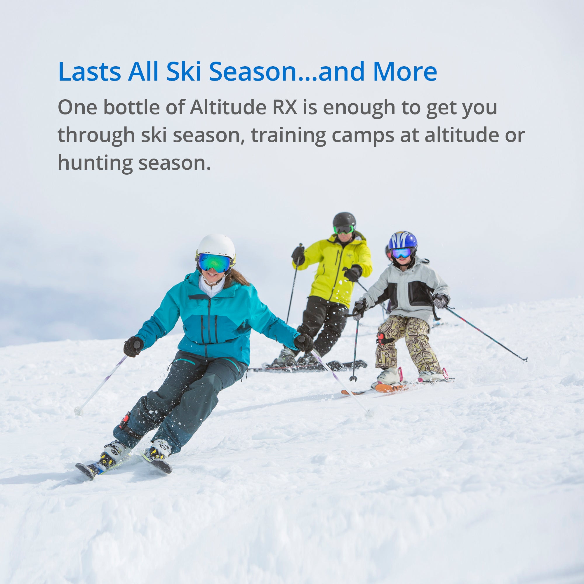 Altitude Rx for skiing, sports training and hunting
