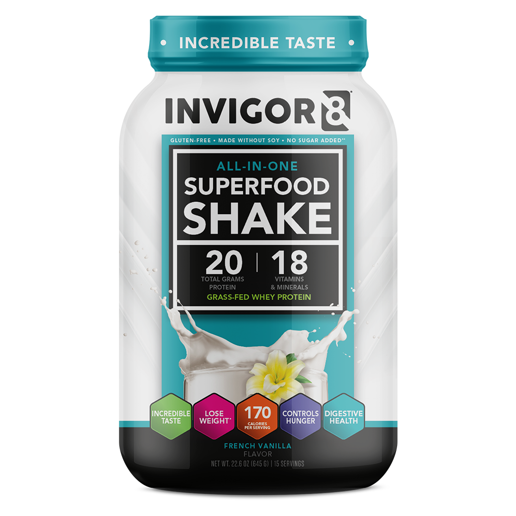 INVIGOR8 Superfood shake_vanilla