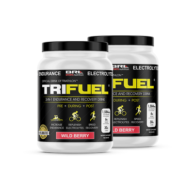 TriFuel sports drink wild berry 2-pack