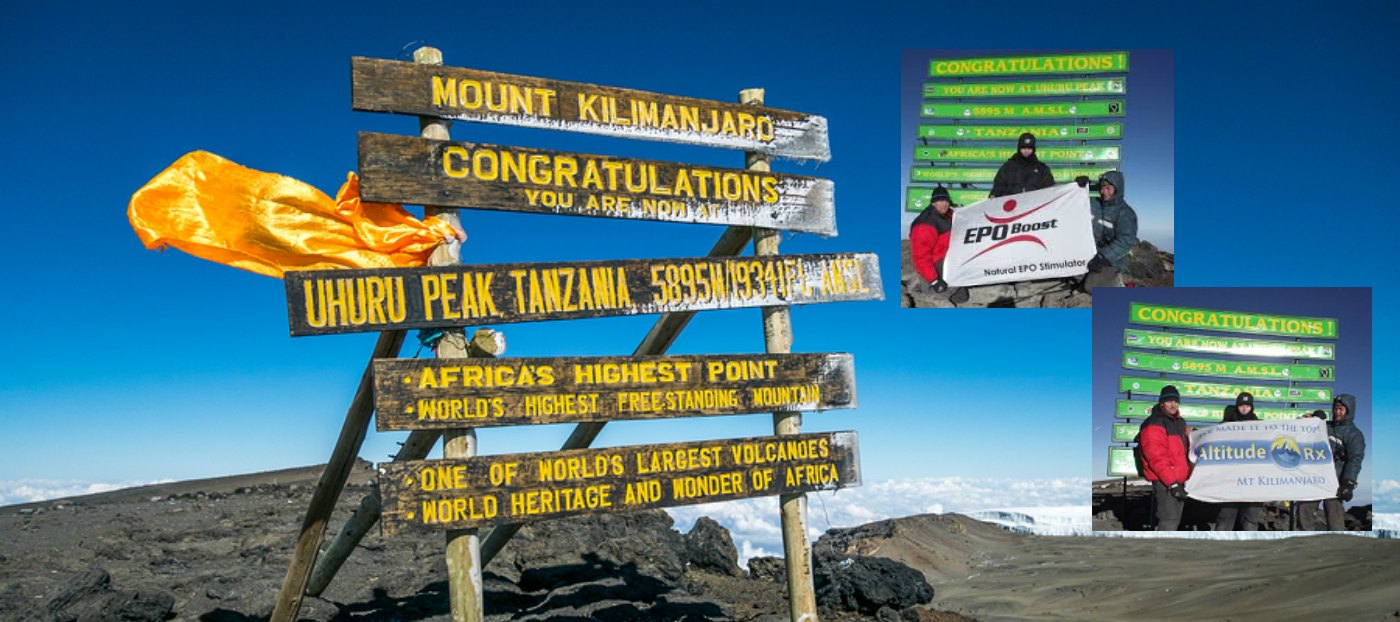 McCloy, Finley, Richards - 3 Firemen on Mt Kilimanjaro