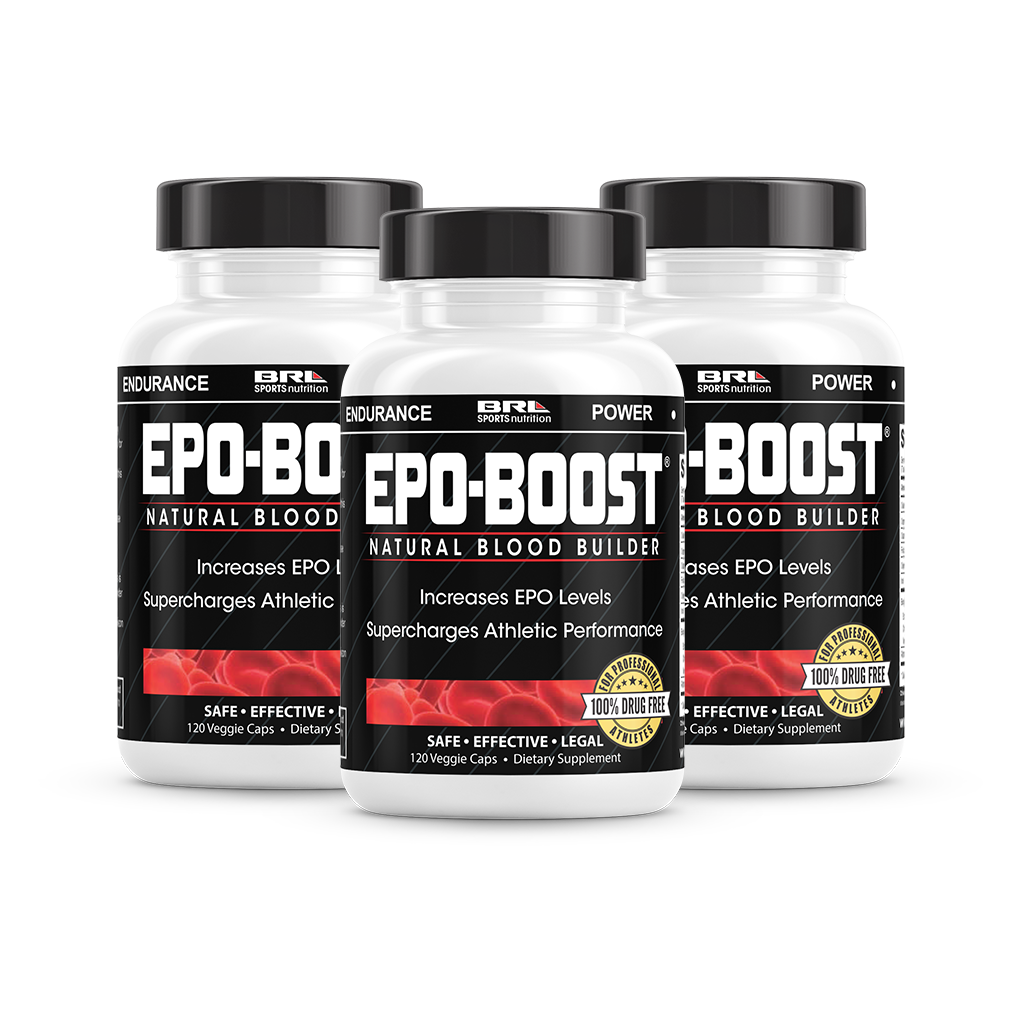 EPO-Boost Natural Blood Builder & EPO Stimulator (3 Pack)