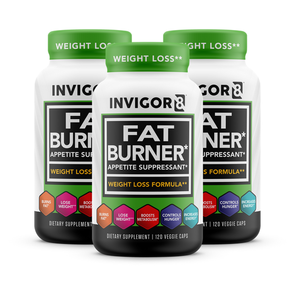 INVIGOR8 Fat Burner & Appetite Suppressant (3 Pack)