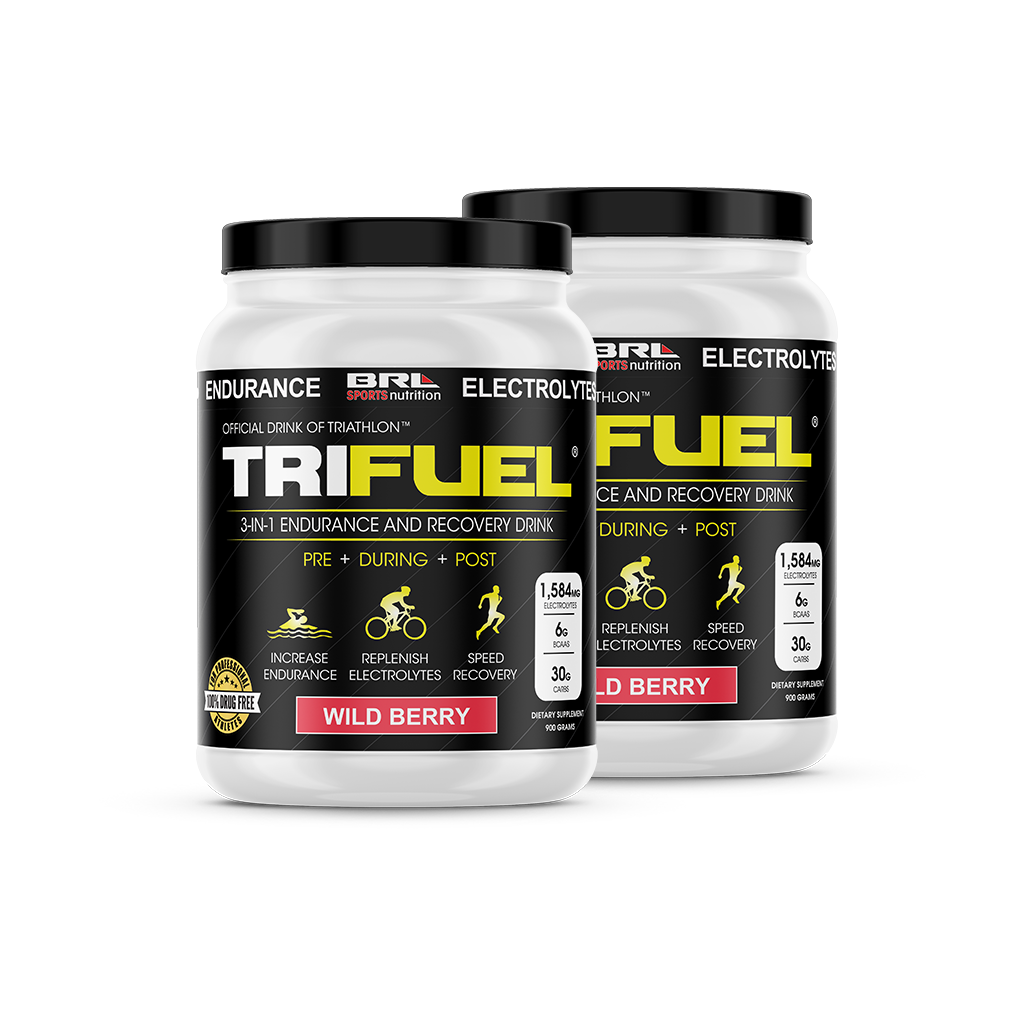 TriFuel sports drink wild berry 2-pack